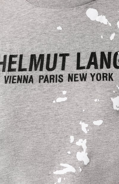 Хлопковая футболка HELMUT LANG, арт. J09DW505, фото 5