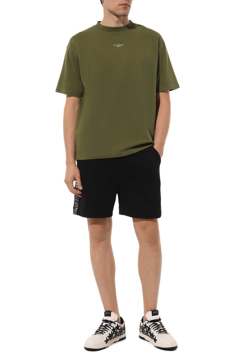 Кожаные кеды stars AMIRI, арт. PS24MFS025, фото 2