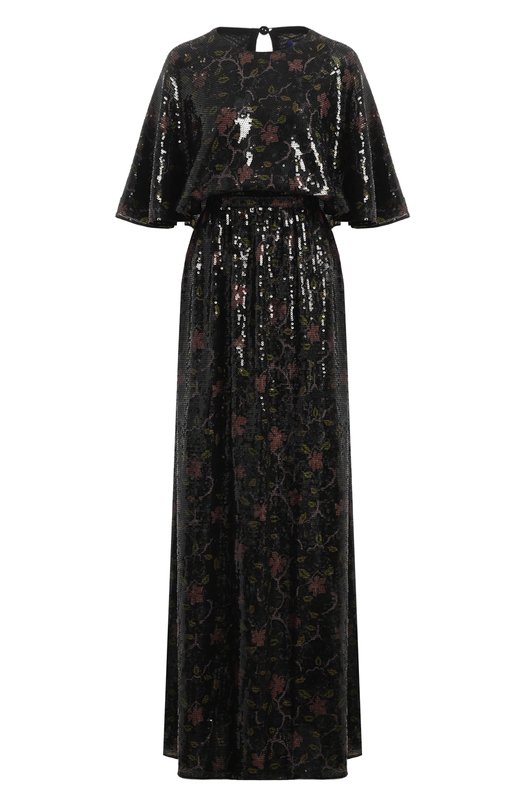 

Платье с отделкой пайетками Emilio Pucci, Чёрный