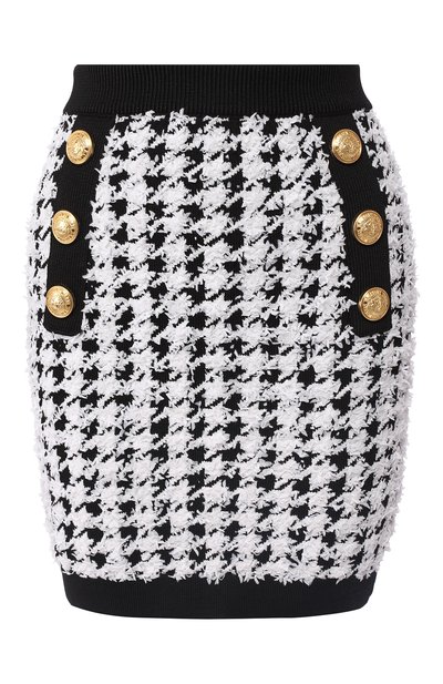 Женская юбка из вискозы BALMAIN, арт. RF14448/K258