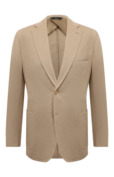 Мужской пиджак из шелка и хлопка BRIONI, арт. UJIJ0L/P0608