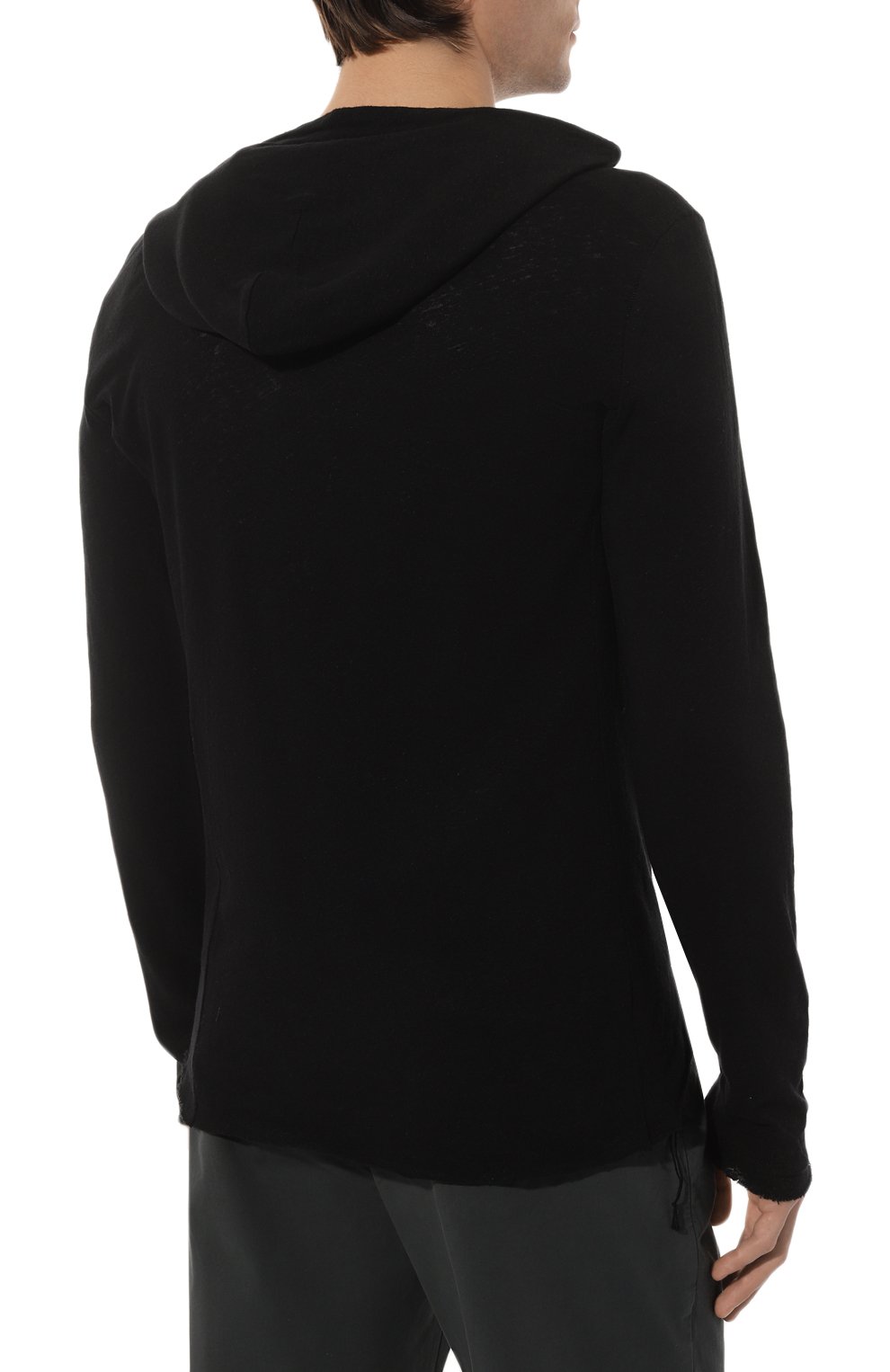 Худи из хлопка и льна HANNES ROETHER, арт. 110463/H0036DY.231, фото 4