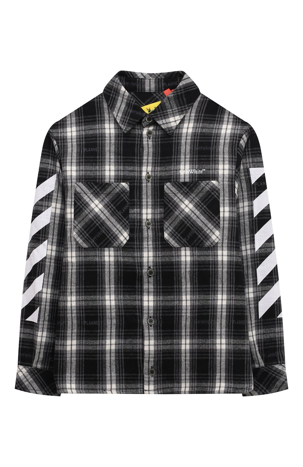 Хлопковая рубашка OFF-WHITE, арт. 0BGA001F23FAB002, фото 1