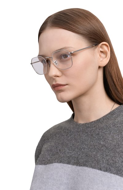 Оправа RAY-BAN серебряного цвета по цене 21200 руб., арт. 6448-2501, фото 3 Оправа RAY-BAN, арт. 6448-2501, фото 3