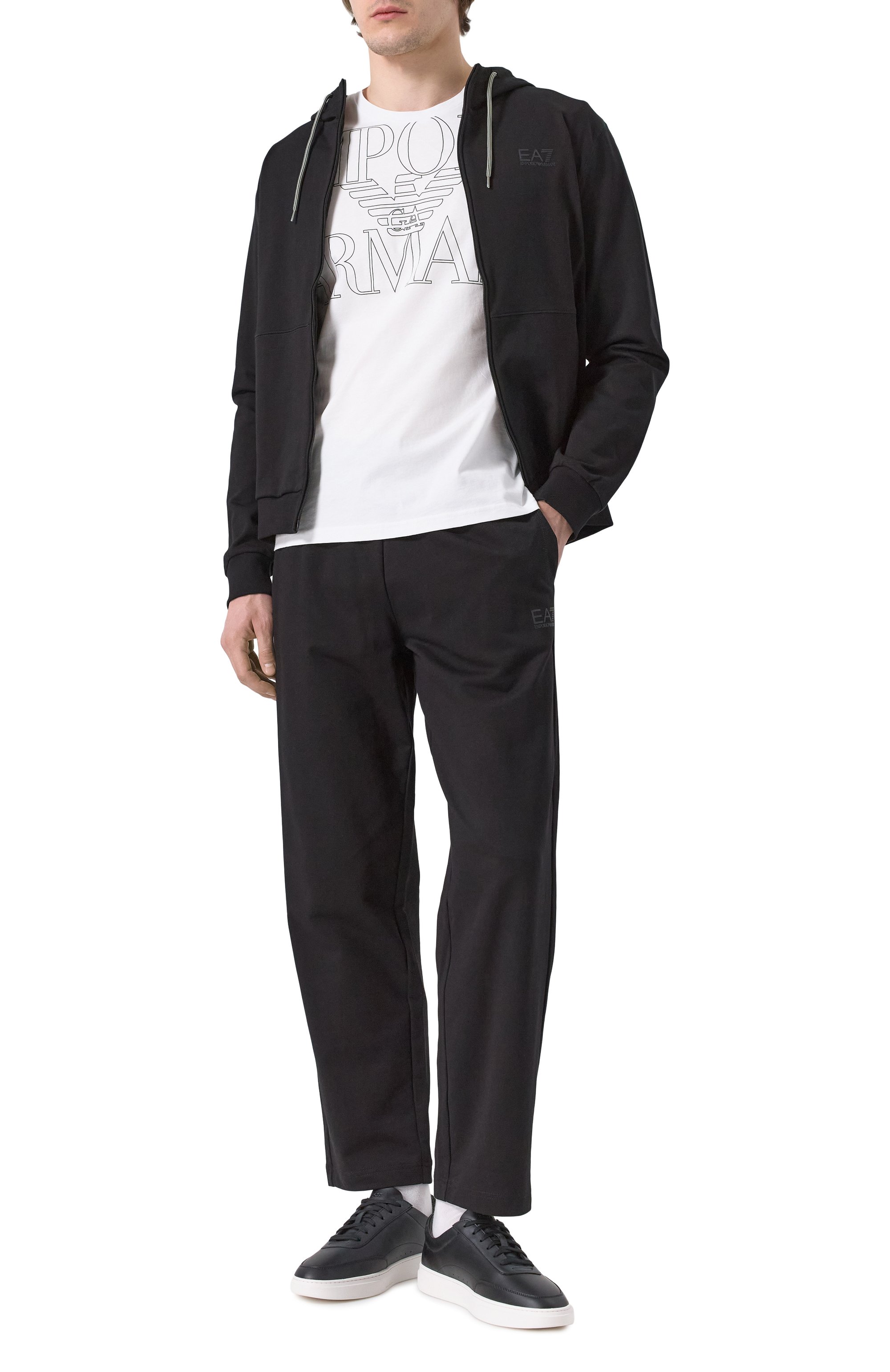 Кожаные кеды kieran BOSS, арт. 50536504, фото 2