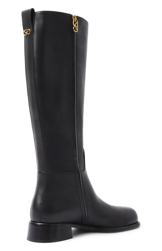 Кожаные сапоги Avenue 25 Sergio Rossi B15630/MMVN13 Чёрный  B15630/MMVN13 Фото 5