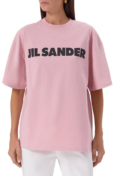 Хлопковая футболка JIL SANDER, арт. J53GC0009/J45148, фото 3
