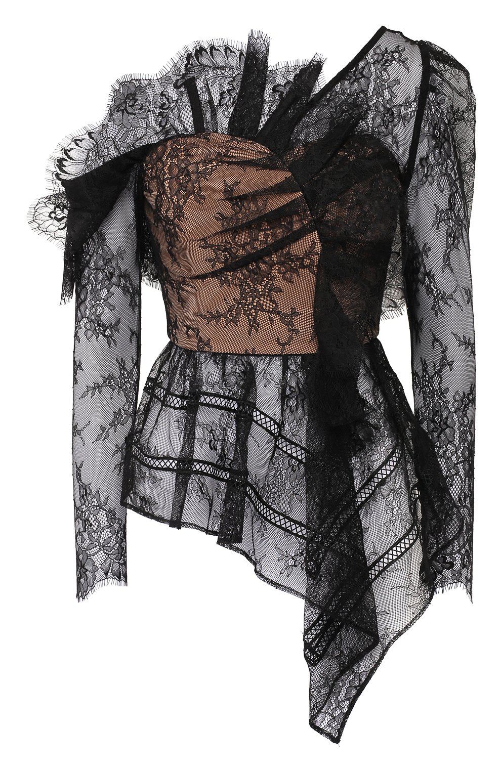 Кружевная блузка SELF-PORTRAIT, арт. RS20-135L, фото 1