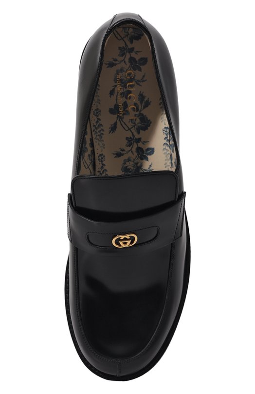 фото Кожаные лоферы gucci