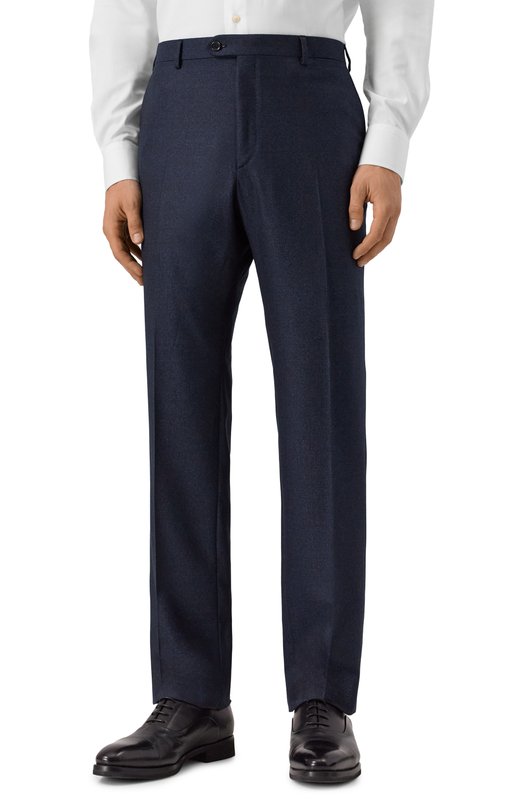 Шерстяной костюм Brioni RA001P/0DA83 Синий  RA001P/0DA83 Фото 6