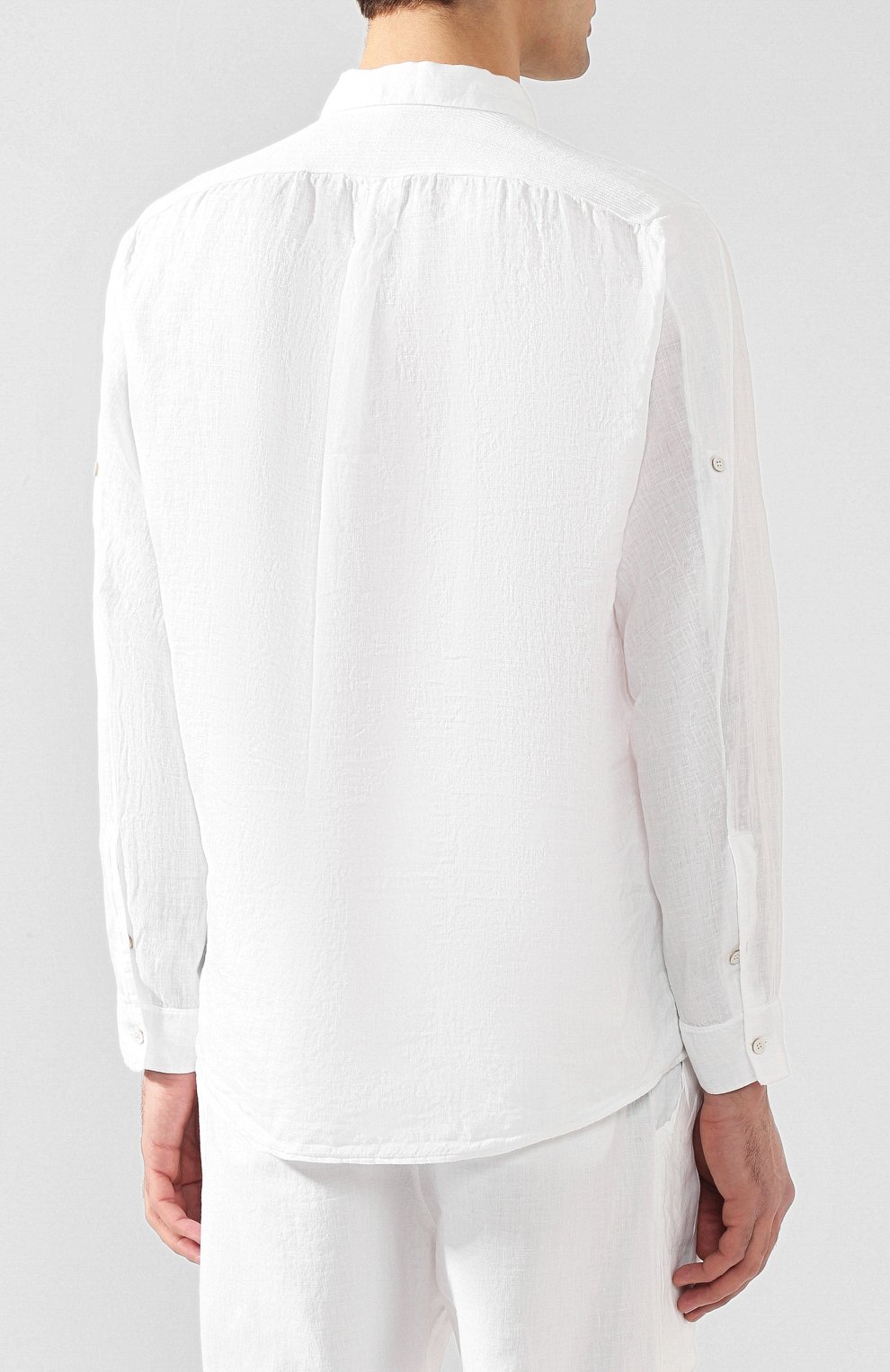 Льняная рубашка TRANSIT, арт. CFUTRHY340, фото 4