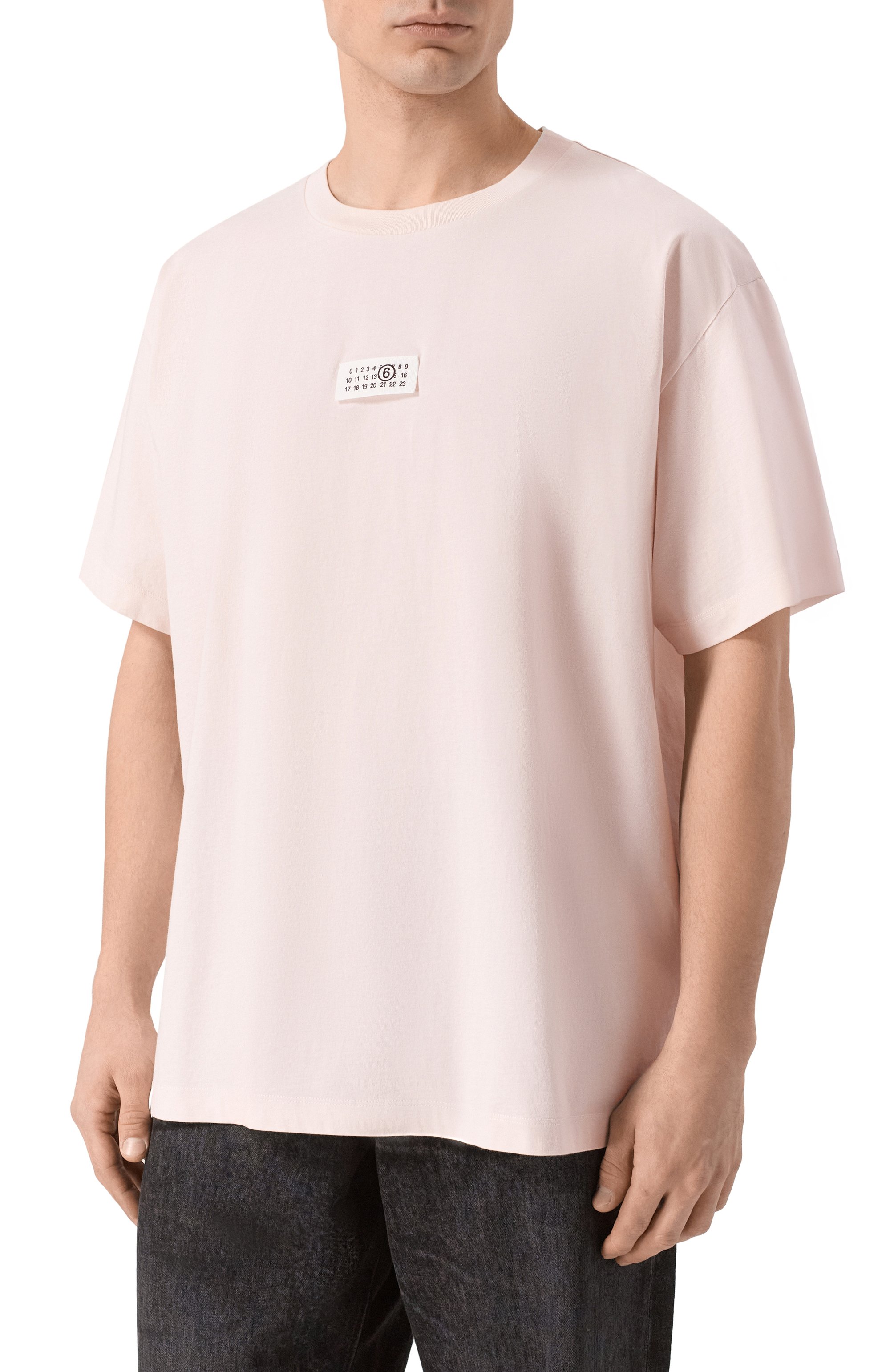 Хлопковая футболка MM6, арт. SH0GC0071/M20170_001, фото 4