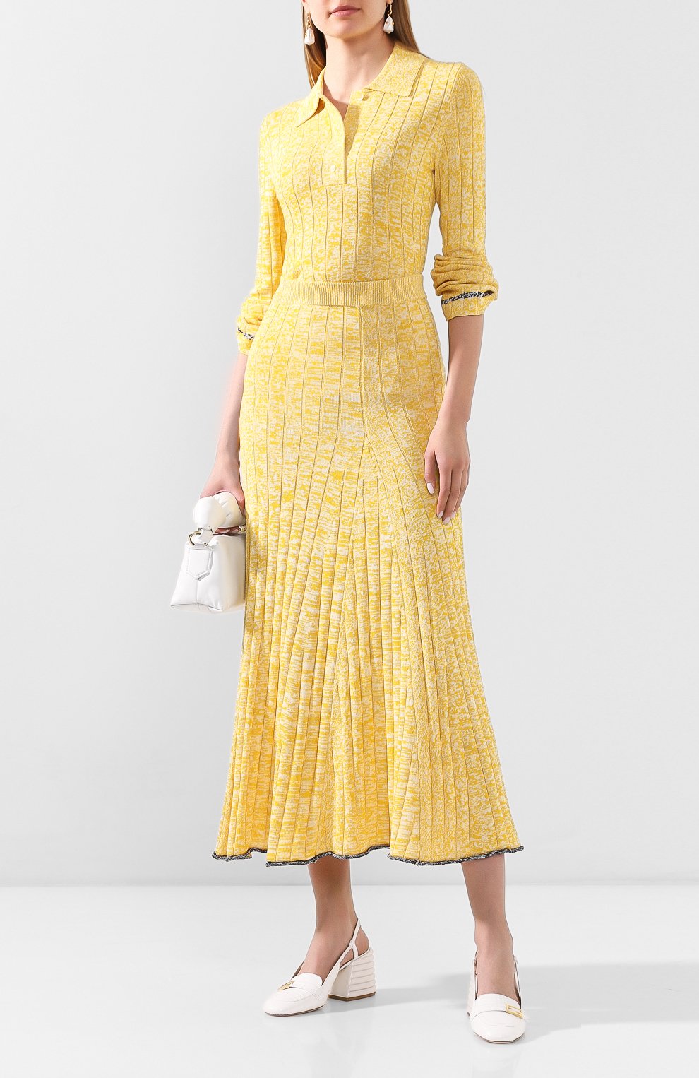 Кожаные туфли FENDI, арт. 8J7066 TC3, фото 2