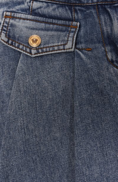 Джинсовая юбка VERSACE, арт. 1018113/1A13127/8A-14A, фото 3