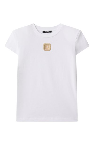 Хлопковая футболка BALMAIN, арт. BW8B21