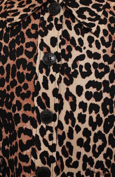 Жакет изо льна и хлопка GANNI, арт. F5956, фото 5