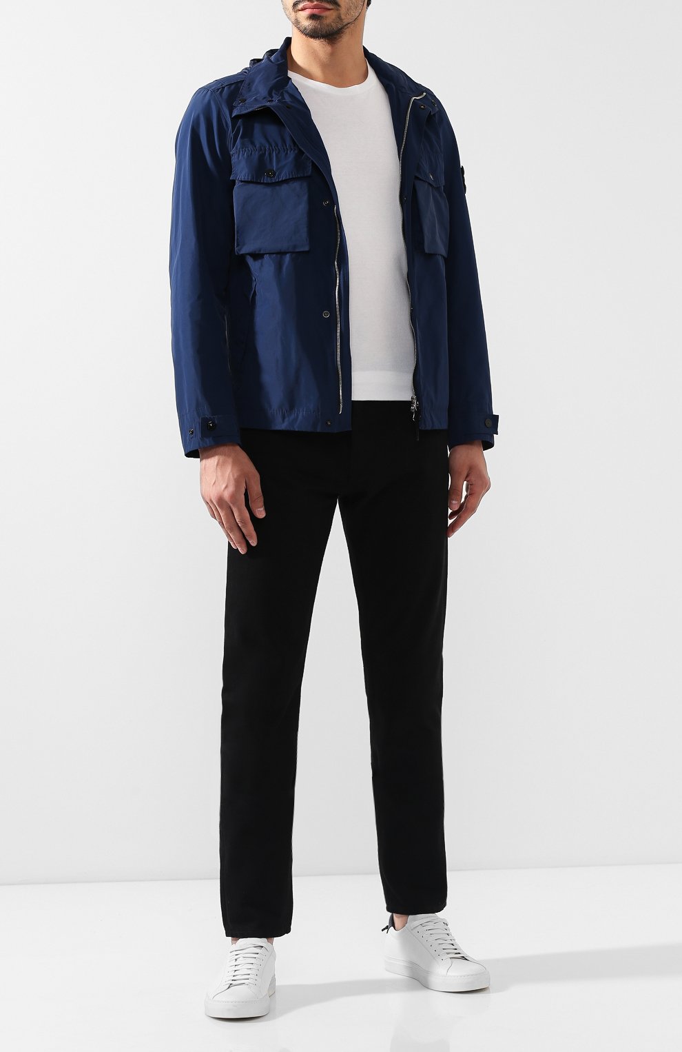 Куртка STONE ISLAND синего цвета по цене 64900 руб., арт. 701541322, фото 2 Куртка STONE ISLAND, арт. 701541322, фото 2