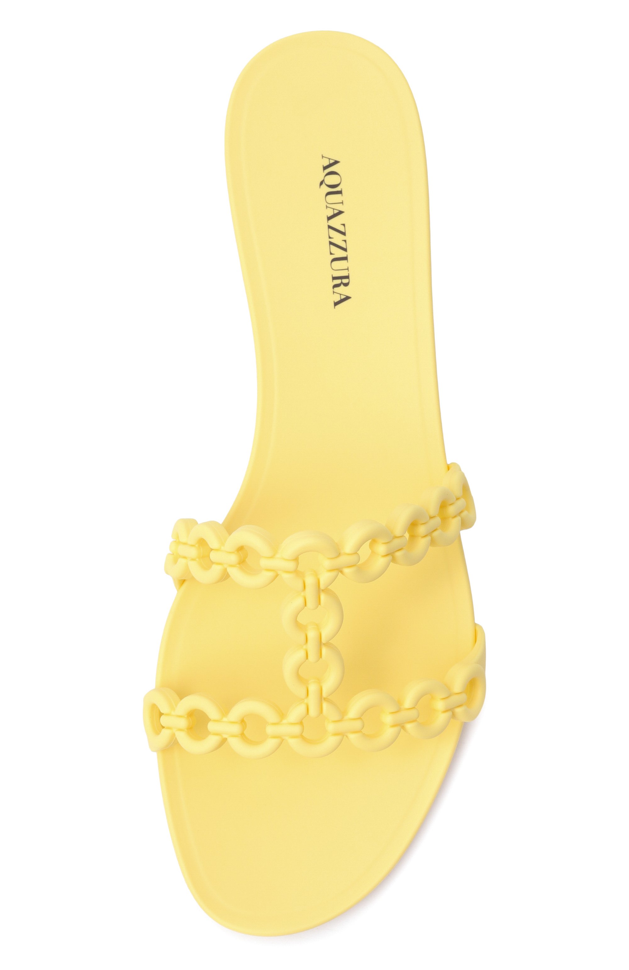 Шлепанцы infinity chain AQUAZZURA, арт. ICJFLAS0-JLY-DIS, фото 6