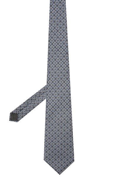 Шелковый галстук LANVIN серого цвета по цене 11950 руб., арт. 2345/TIE, фото 2 Шелковый галстук LANVIN, арт. 2345/TIE, фото 2