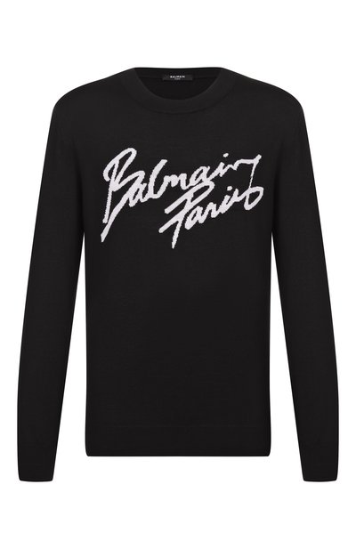 Мужской шерстяной джемпер BALMAIN, арт. GH1KD000/KJ61