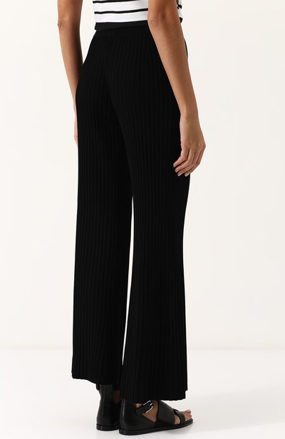 Однотонные расклешенные брюки MRZ, арт. S18-0018S5, фото 4