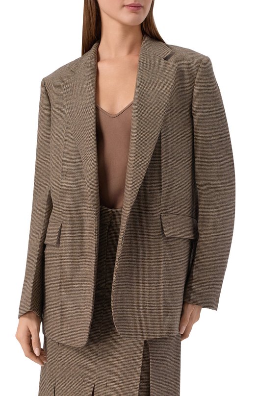 Жакет N21 L041/3005 Коричневый  L041/3005 Фото 3