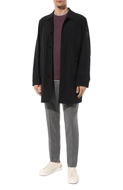 Футболка из хлопка и шелка BRUNELLO CUCINELLI, арт. MTS877427, фото 2