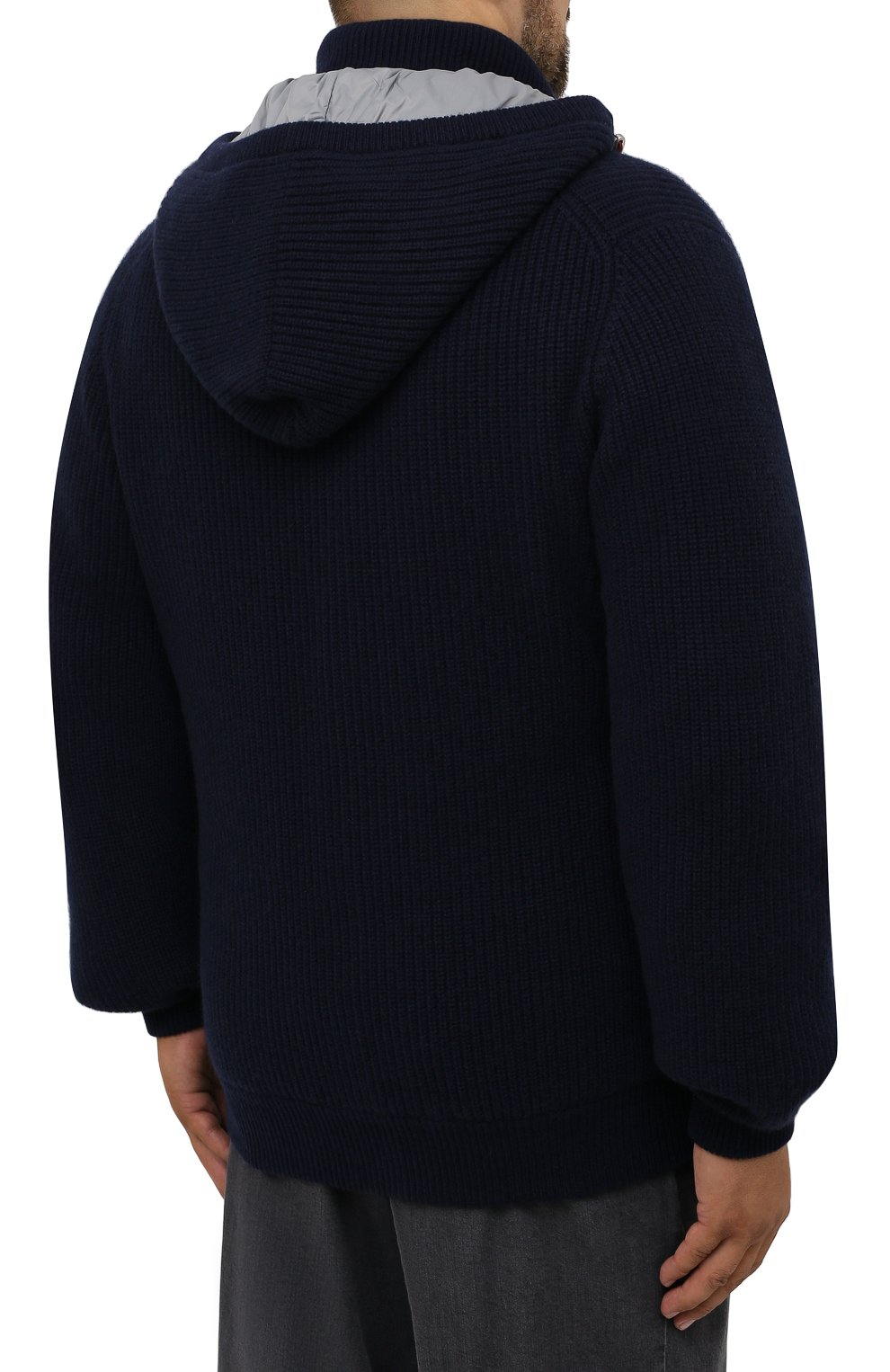 Пуховый бомбер BRUNELLO CUCINELLI, арт. M225P116W, фото 4