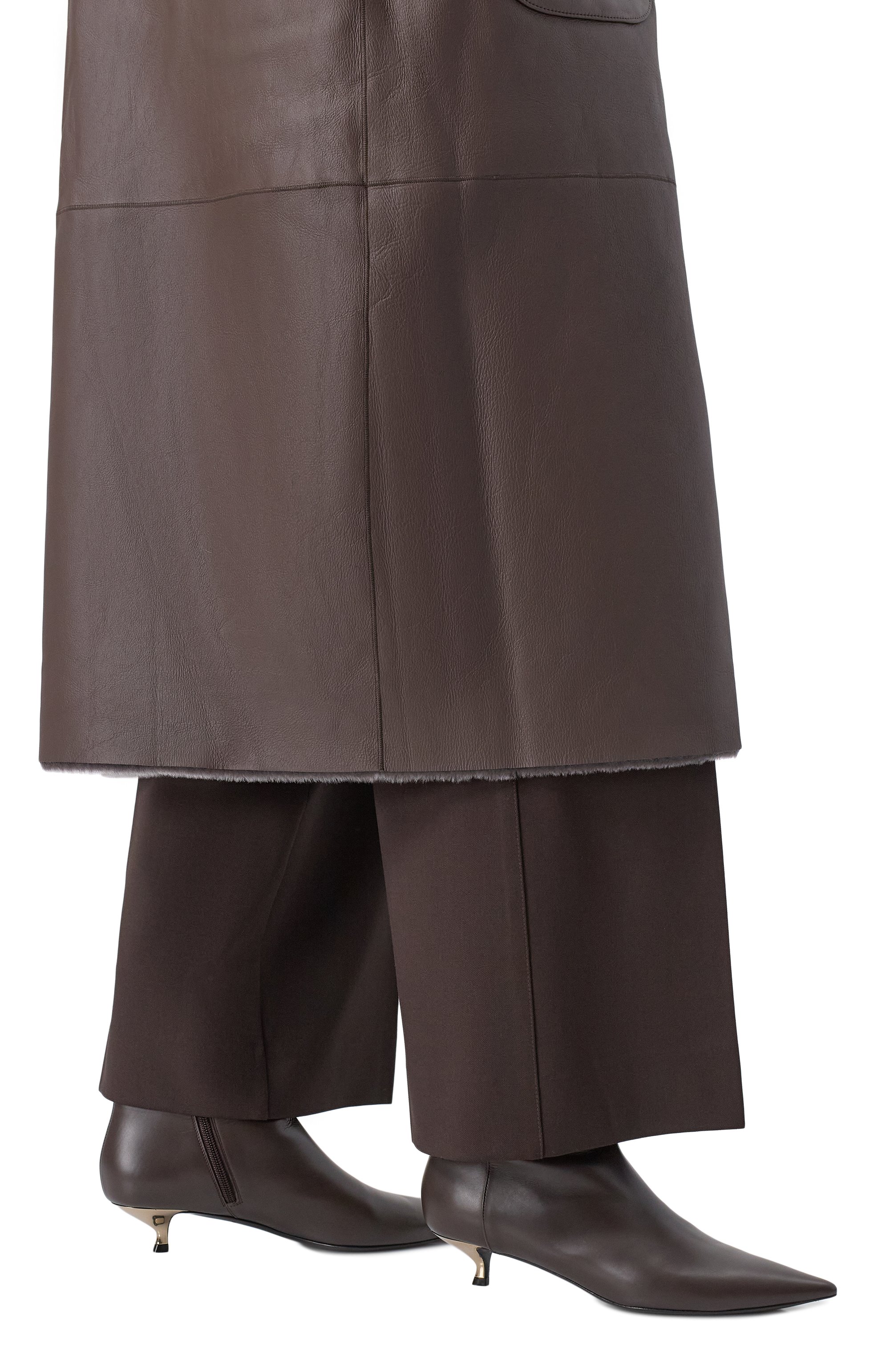 Кожаные ботильоны GIORGIO ARMANI, арт. GW002125/AF19742, фото 2