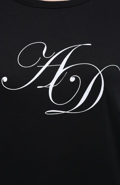 Хлопковая футболка ANN DEMEULEMEESTER, арт. 2002-3979-232-097, фото 5