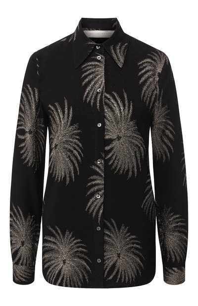Женская блузка из вискозы VICTORIA, VICTORIA BECKHAM, арт. SHVV 143A PSS19 LUREX JACQUARD