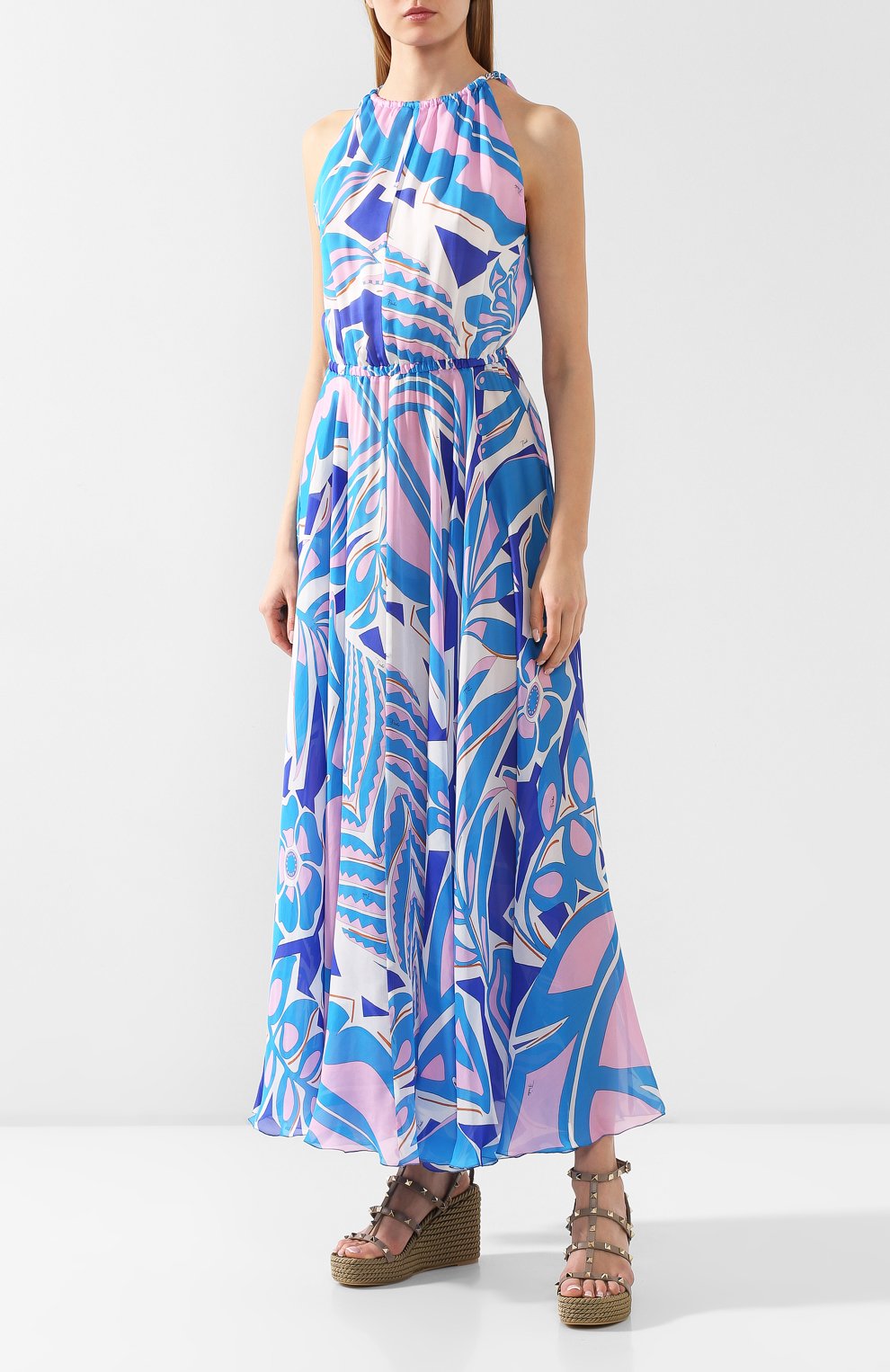 Шелковое платье EMILIO PUCCI, арт. 0EWI73/0E754, фото 3