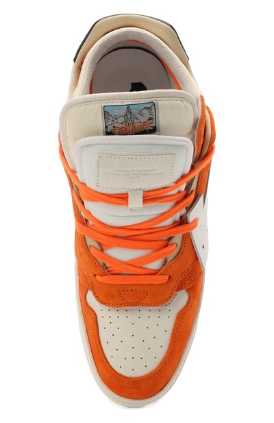 Комбинированные кеды floating arrow OFF-WHITE, арт. 0MIA151S21LEA0010120, фото 5