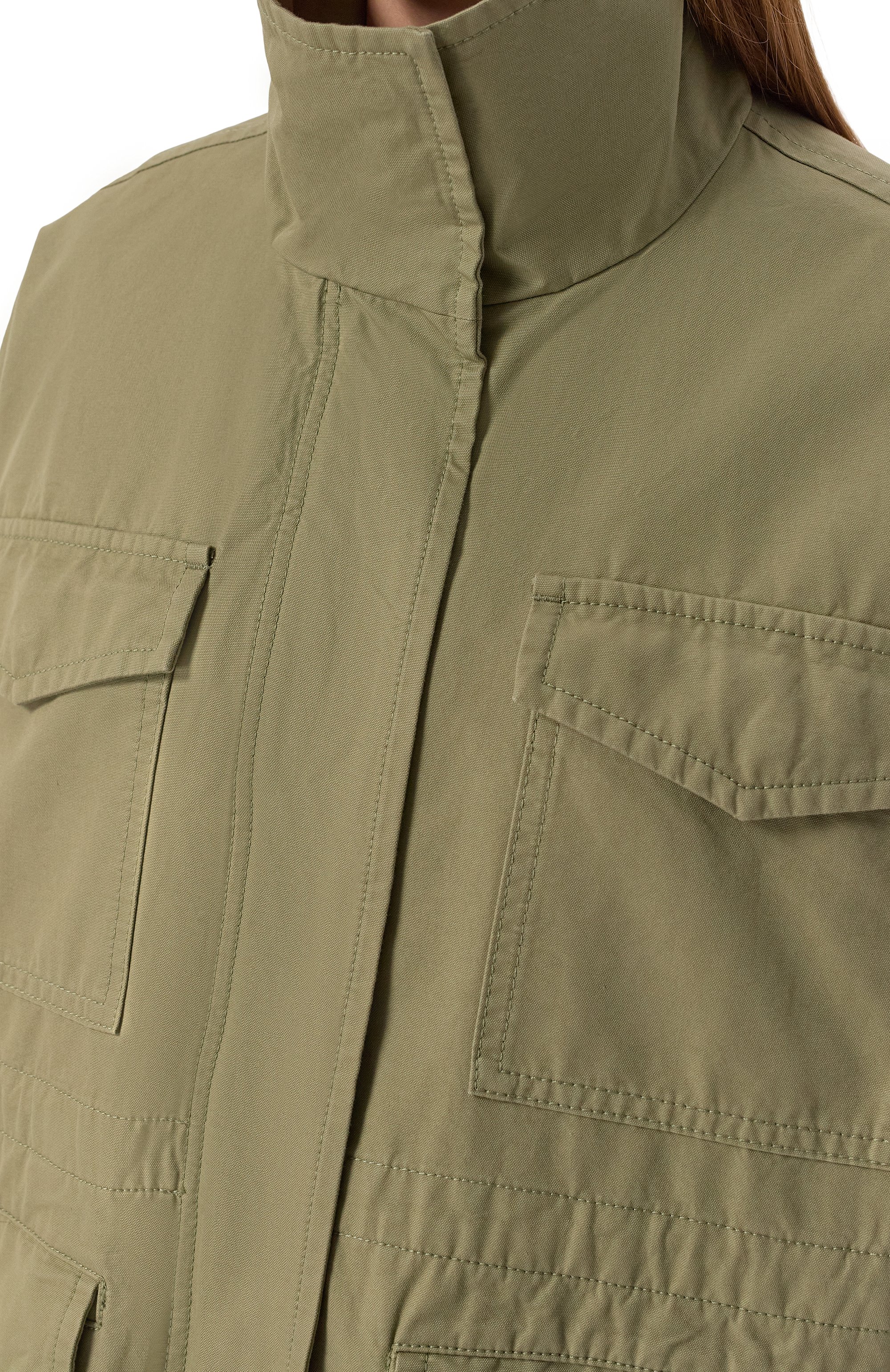 Хлопковая куртка WEEKEND MAX MARA, арт. BASTIA, фото 5