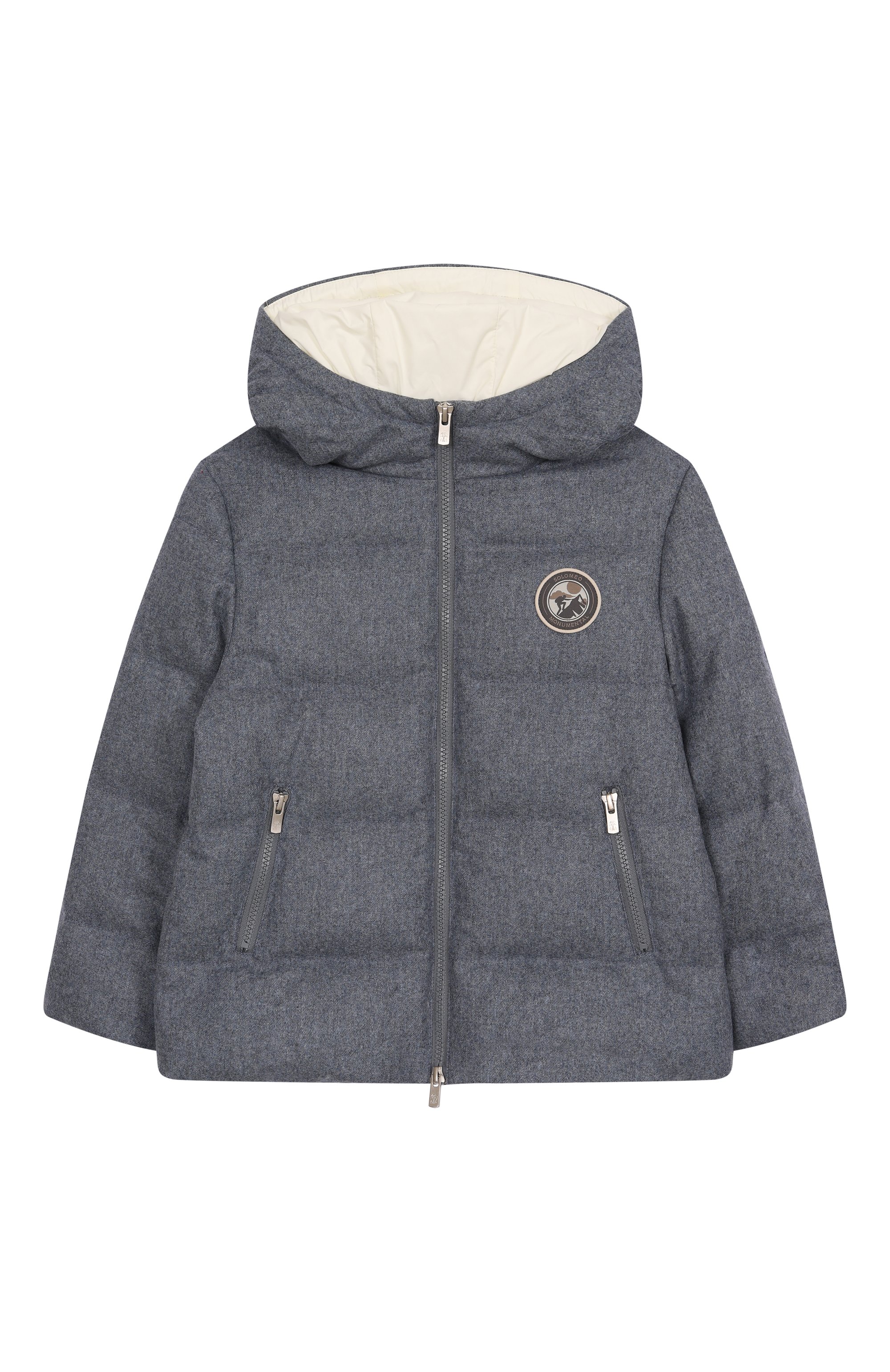 Шерстяной пуховик BRUNELLO CUCINELLI, арт. B038PJ334A, фото 1