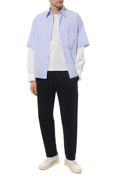 Футболка из хлопка и льна HANNES ROETHER, арт. 110777/FA35RINE.231, фото 2