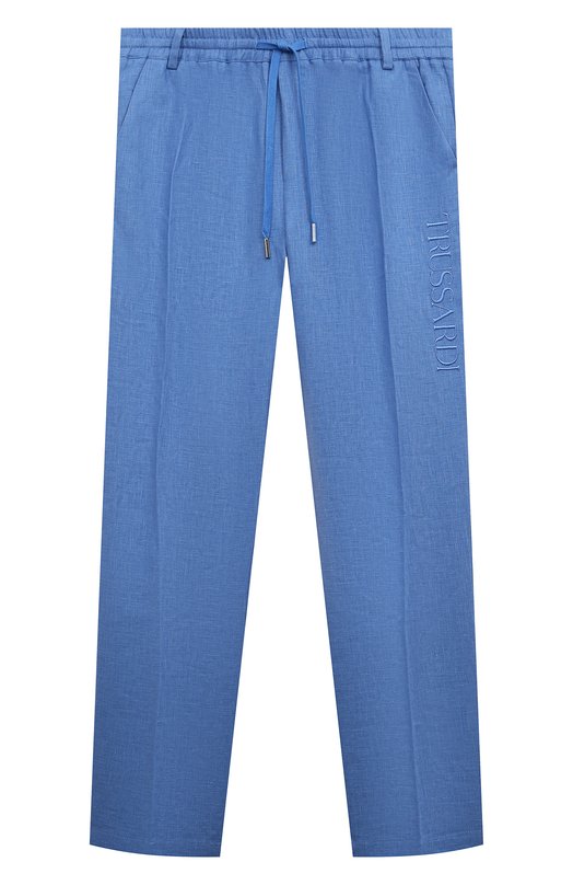 

Льняные брюки Trussardi junior, Синий