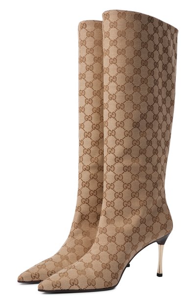 Женские текстильные сапоги GUCCI, арт. 865623/FAFWD