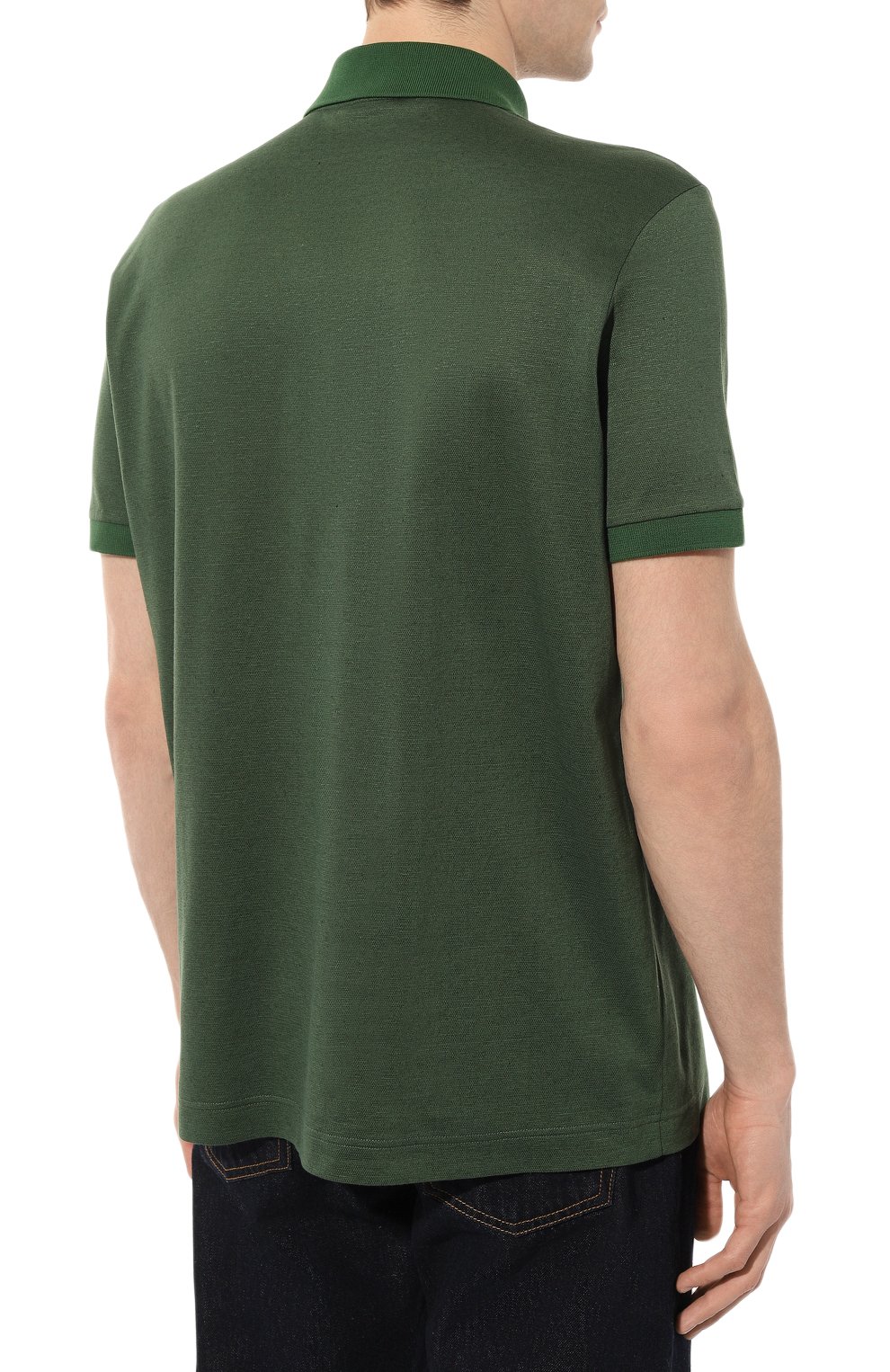 Поло изо льна и хлопка KITON, арт. UMK0234, фото 4