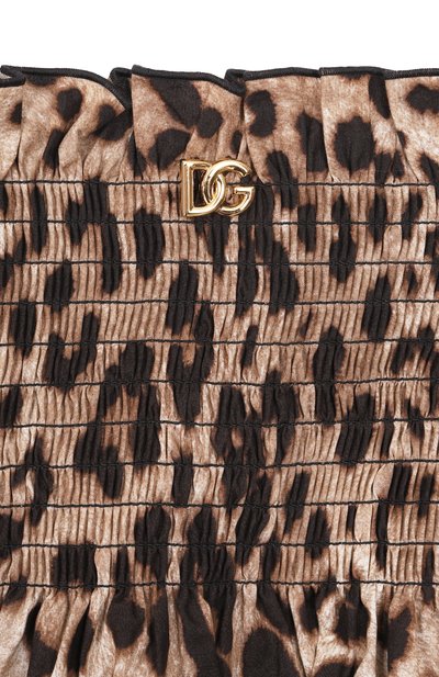 Хлопковый сарафан DOLCE & GABBANA, арт. L53DM9/HS5E3_001, фото 3