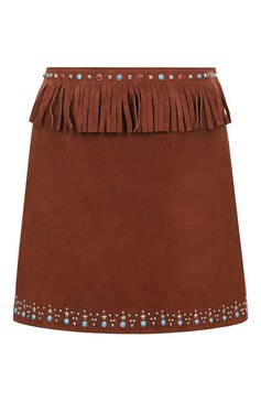 Замшевая юбка MIU MIU, арт. MPD514-8A7-F0324, фото 1