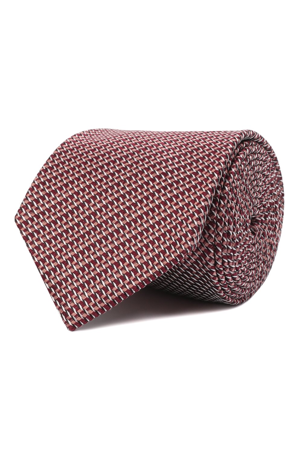 Шелковый галстук BRIONI бордового цвета по цене 23250 руб., арт. 061E00/P1436, фото 1 Шелковый галстук BRIONI, арт. 061E00/P1436, фото 1