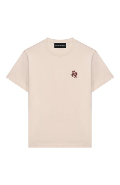 Комплект из футболки и шорт EMPORIO ARMANI серого цвета по цене 23900 руб., арт. EB001416/AF13715, фото 2 Комплект из футболки и шорт EMPORIO ARMANI, арт. EB001416/AF13715, фото 2