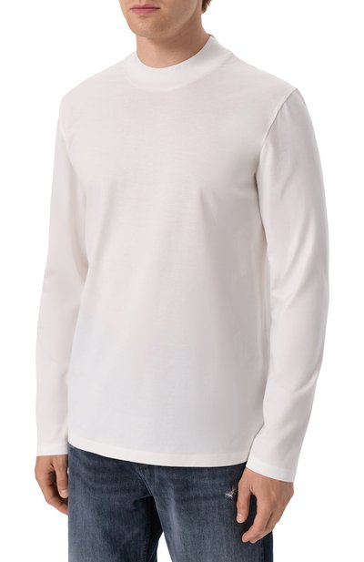 Хлопковый лонгслив HUGO, арт. 50544281, фото 3