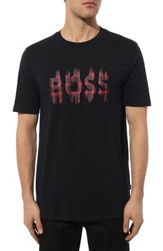 Хлопковая футболка BOSS ORANGE, арт. 50510009, фото 1