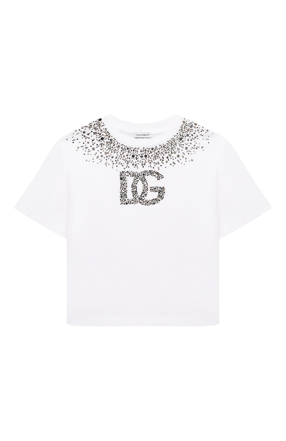 Хлопковая футболка DOLCE & GABBANA, арт. L5JTMD/G7K2V/8-12+, фото 1