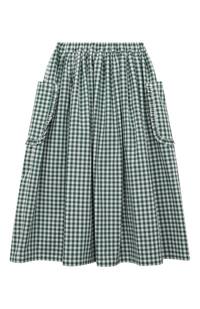 Хлопковая юбка SONIA RYKIEL ENFANT, арт. 22S1SK03, фото 2