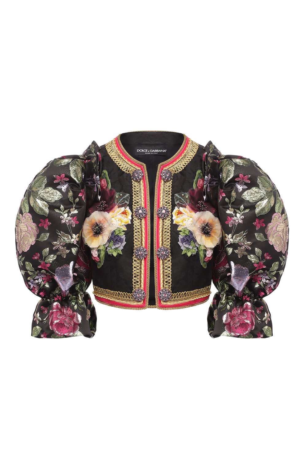 Жакет DOLCE & GABBANA черного цвета по цене 599500 руб., арт. F280MZ/FJRDJ, фото 1 Жакет DOLCE & GABBANA, арт. F280MZ/FJRDJ, фото 1