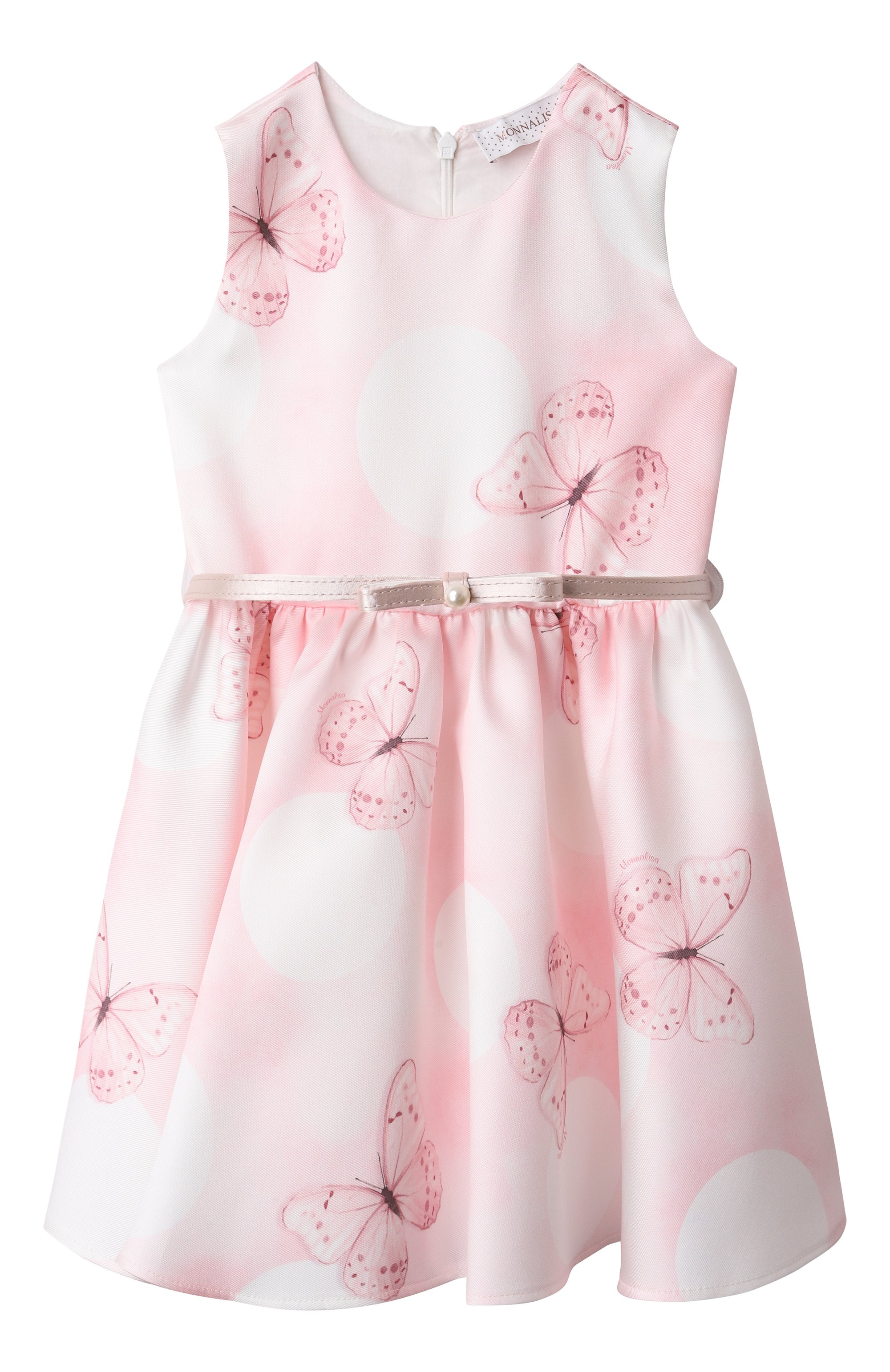 Платье MONNALISA светло-розового цвета по цене 31800 руб., арт. 73E901, фото 1 Платье MONNALISA, арт. 73E901, фото 1