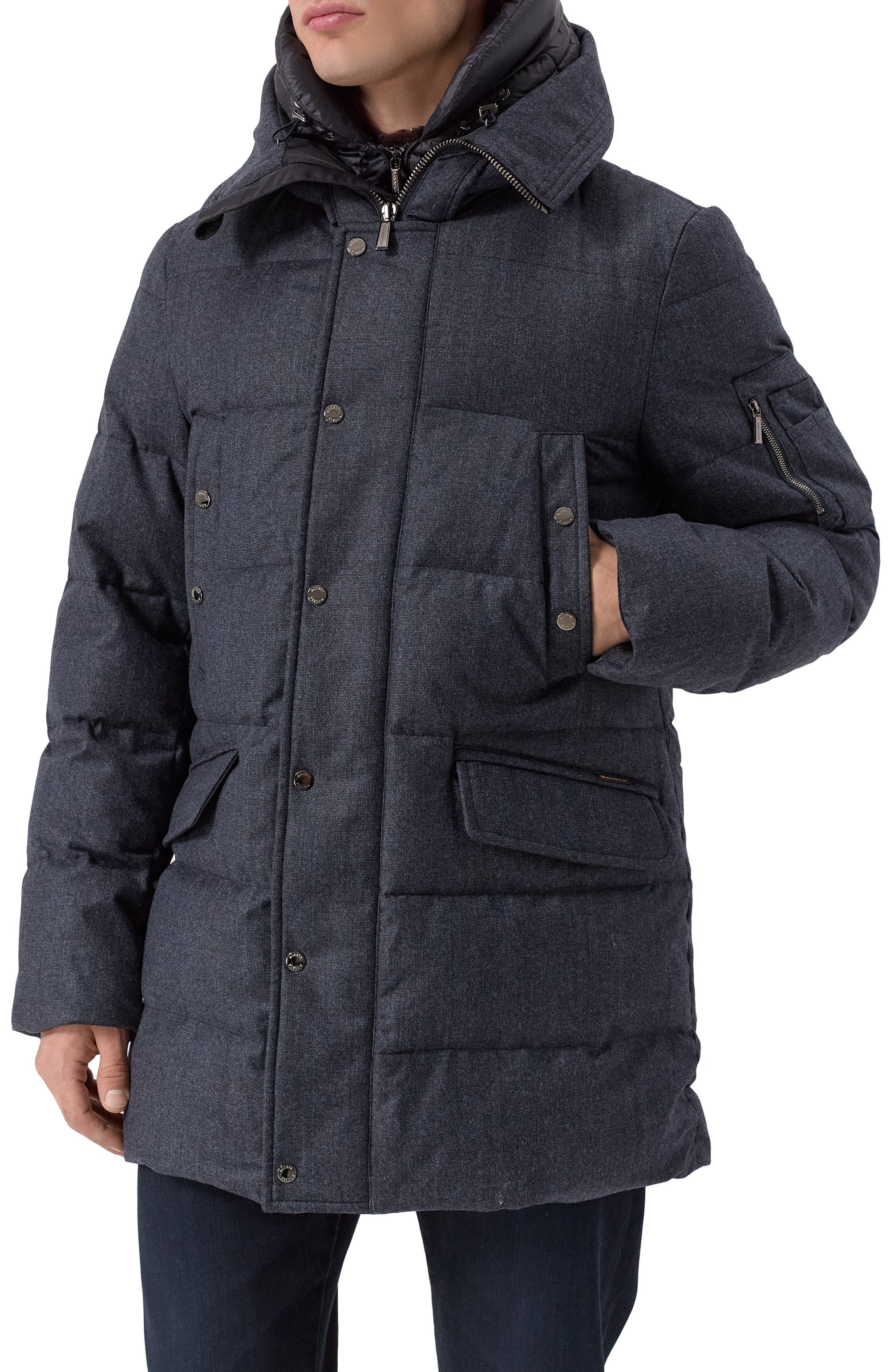 Шерстяной пуховик grima-ffl MOORER, арт. GRIMA/FFL, фото 3